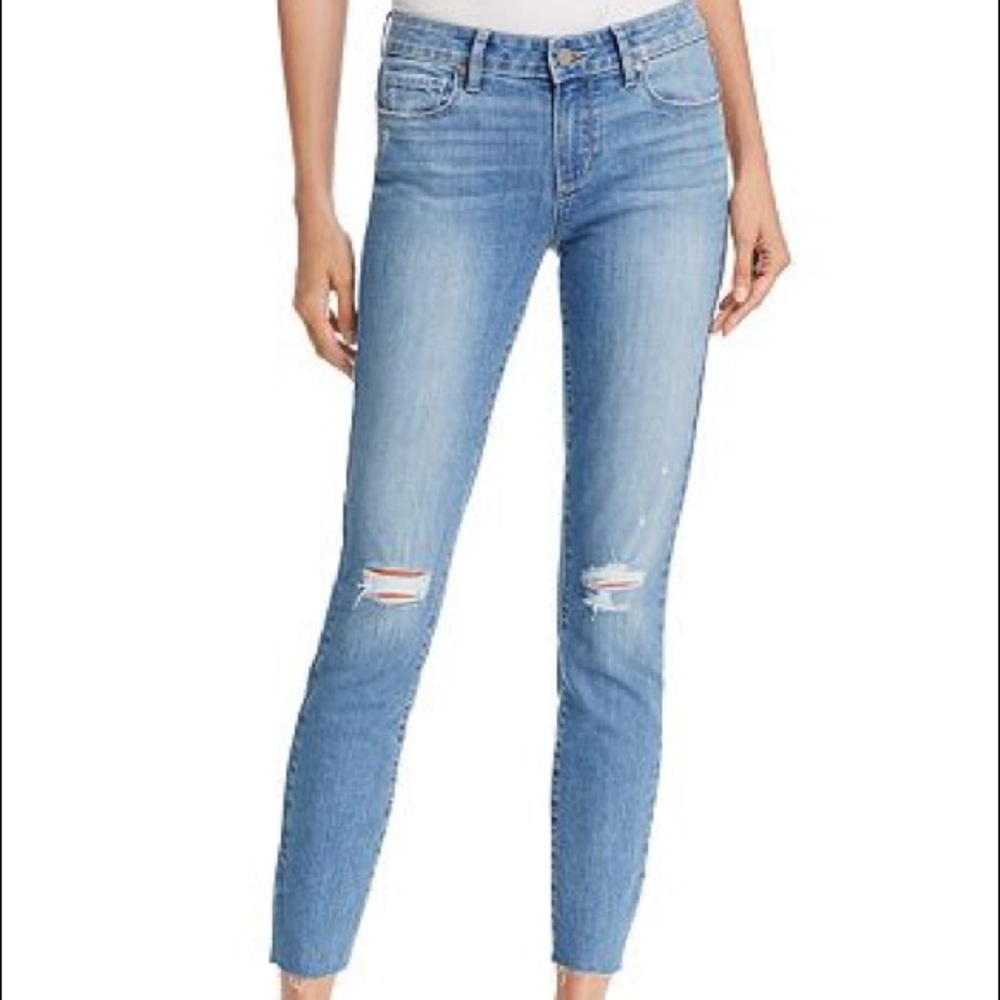 PAIGE Skinny Ankle Jeans